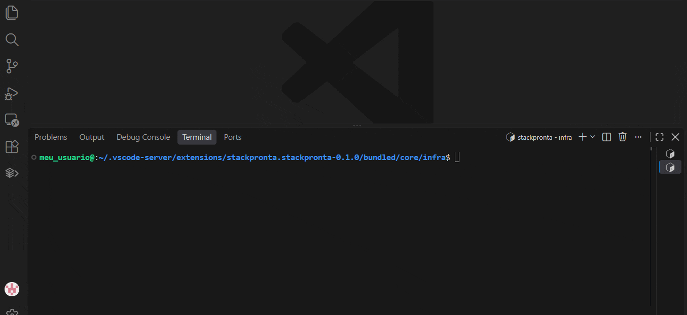 Criando um novo banco de dados postgres