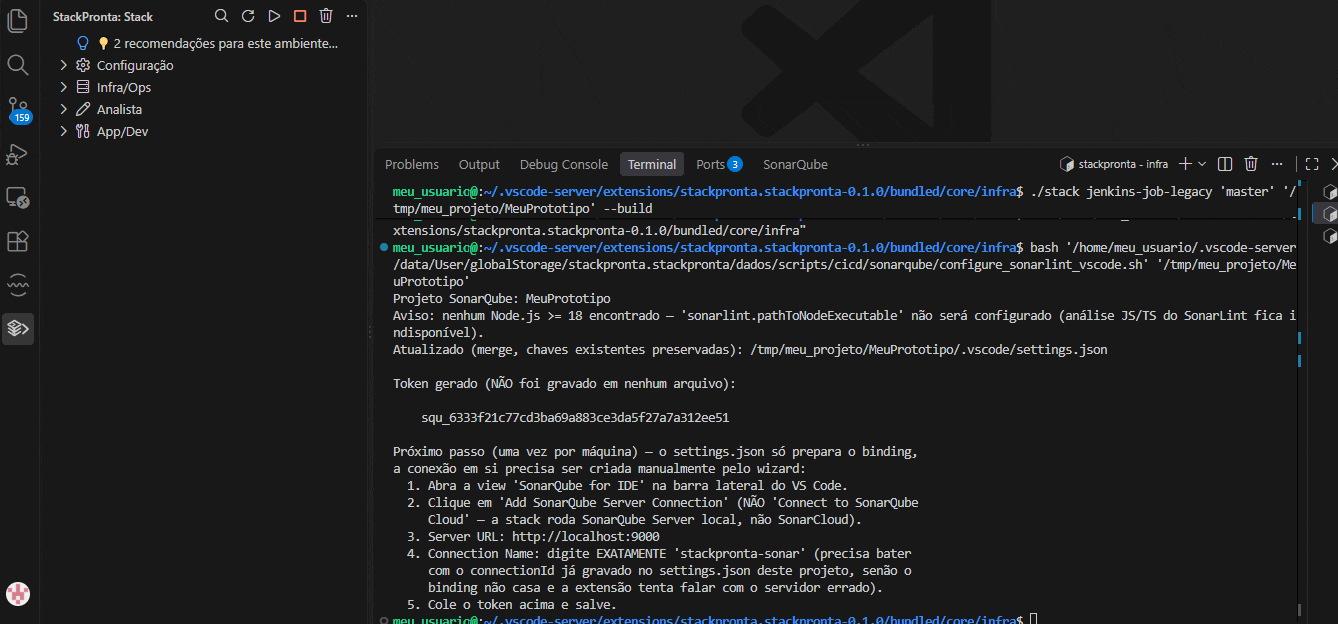 SonarQube no VsCode