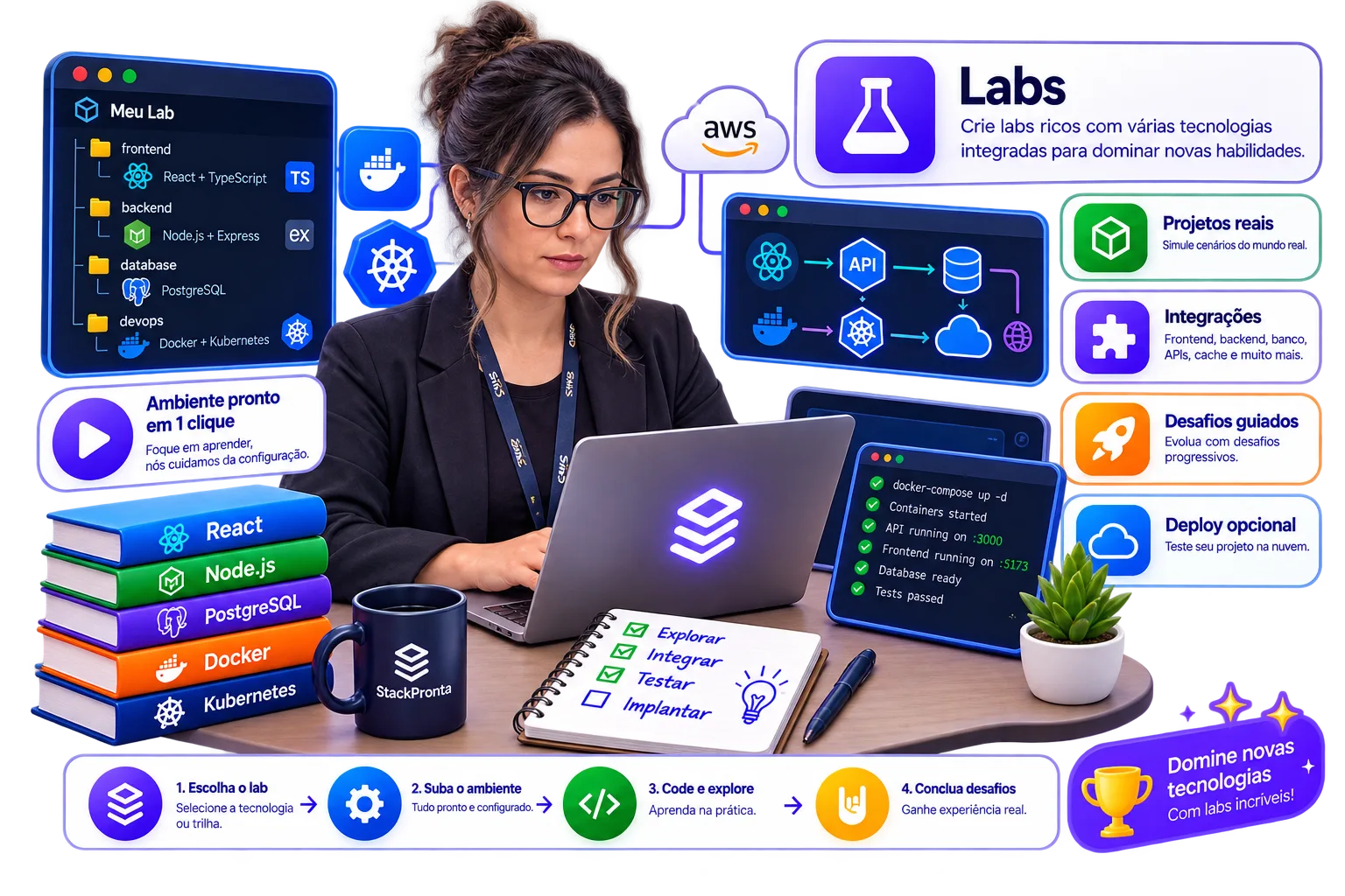 Imagem do laboratório técnico (Labs)