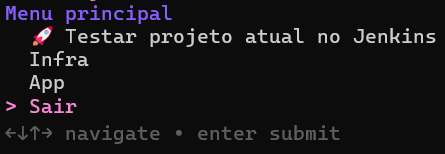 Versão terminal